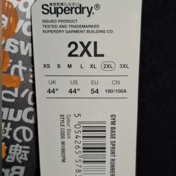 SuperDry Tech Shirt size XXL - Picture 11 of 11